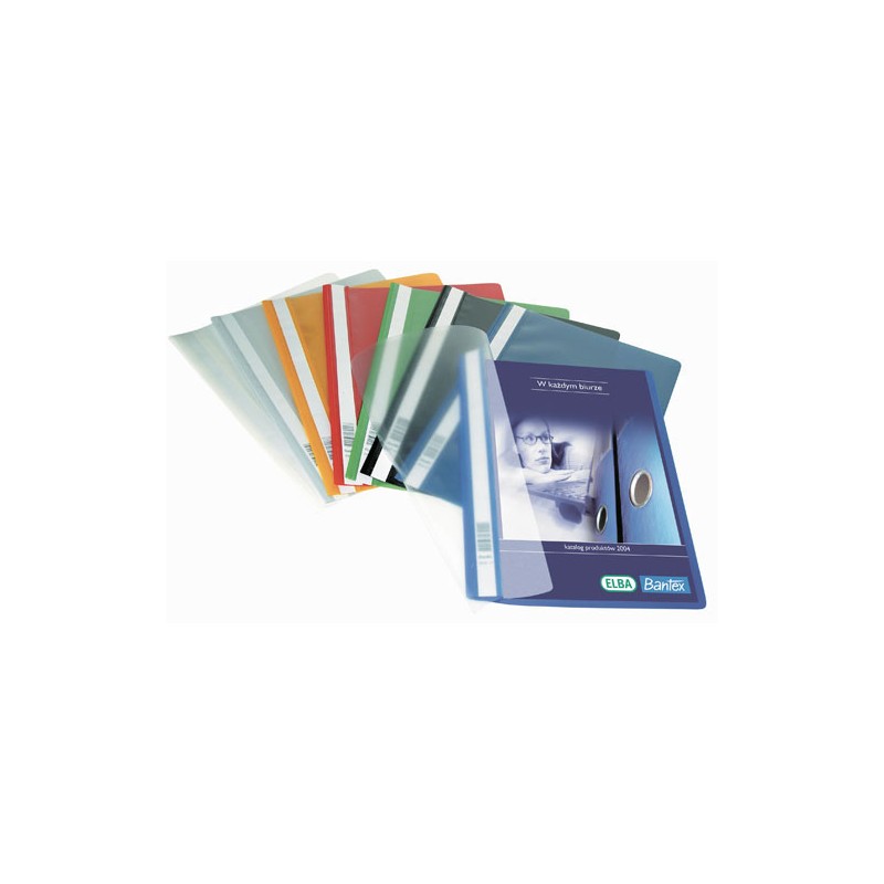 Skoroszyt Plastikowy Standard Bantex 3238 A4 Żółty 323806 130195